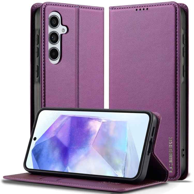 LC.IMEEKE L1 Series Frosted Fine Texture PU Phone Case, For Samsung Galaxy S26+ 5G, For Samsung Galaxy S26 Ultra 5G, For Samsung Galaxy S26 5G, For Samsung Galaxy S25 Edge 5G, For Samsung Galaxy S25 5G, For Samsung Galaxy S25+ 5G                       ...