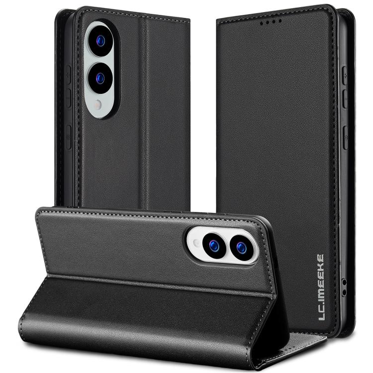 LC.IMEEKE L1 Series Frosted Fine Texture PU Phone Case, For Galaxy S26 FE 5G, For Samsung Galaxy S26+ 5G, For Samsung Galaxy S26 Ultra 5G, For Samsung Galaxy S26 5G, For Samsung Galaxy S25 Edge 5G, For Samsung Galaxy S25 5G, For Samsung Galaxy S25+ 5G ...