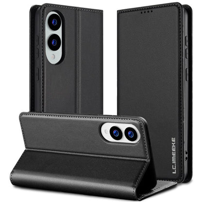 LC.IMEEKE L1 Series Frosted Fine Texture PU Phone Case, For Galaxy S26 FE 5G, For Samsung Galaxy S26+ 5G, For Samsung Galaxy S26 Ultra 5G, For Samsung Galaxy S26 5G, For Samsung Galaxy S25 Edge 5G, For Samsung Galaxy S25 5G, For Samsung Galaxy S25+ 5G ...