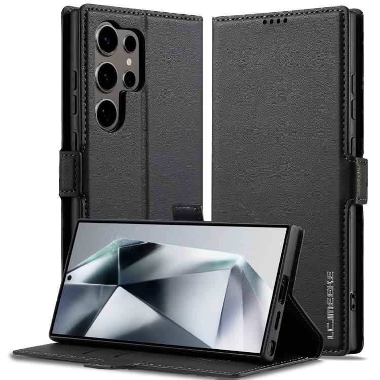 LC.IMEEKE L1 Series Frosted Fine Texture PU Phone Case, For Samsung Galaxy S26+ 5G, For Samsung Galaxy S26 Ultra 5G, For Samsung Galaxy S26 5G, For Samsung Galaxy S25 Edge 5G, For Samsung Galaxy S25 5G, For Samsung Galaxy S25+ 5G                       ...