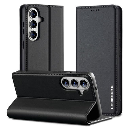 LC.IMEEKE L1 Series Frosted Fine Texture PU Phone Case, For Galaxy S26 FE 5G, For Samsung Galaxy S26+ 5G, For Samsung Galaxy S26 Ultra 5G, For Samsung Galaxy S26 5G, For Samsung Galaxy S25 Edge 5G, For Samsung Galaxy S25 5G, For Samsung Galaxy S25+ 5G ...