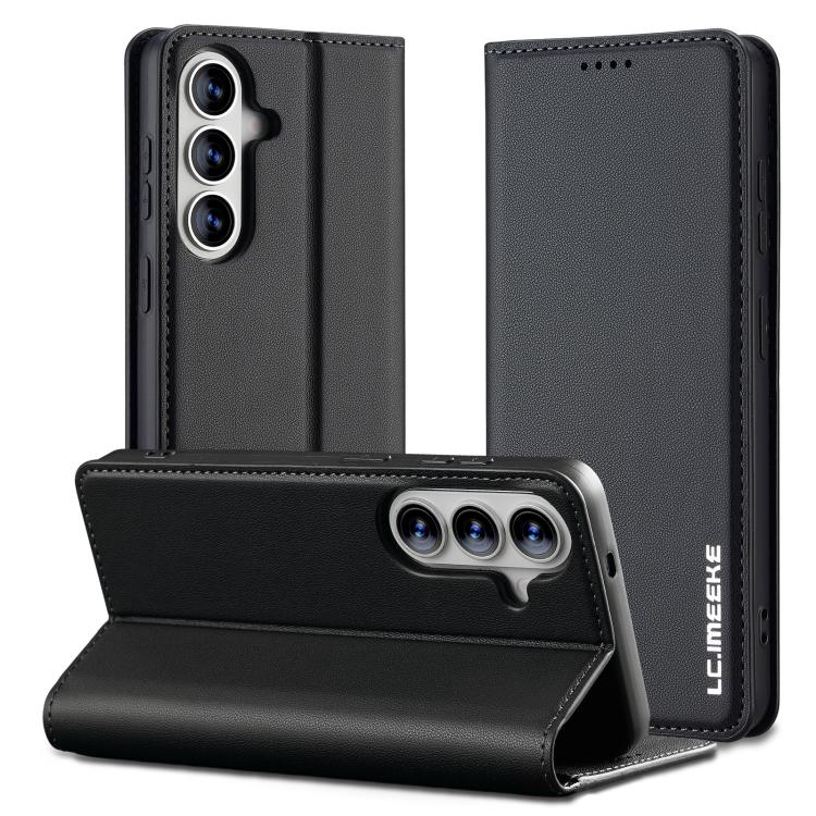LC.IMEEKE L1 Series Frosted Fine Texture PU Phone Case, For Galaxy S26 FE 5G, For Samsung Galaxy S26+ 5G, For Samsung Galaxy S26 Ultra 5G, For Samsung Galaxy S26 5G, For Samsung Galaxy S25 Edge 5G, For Samsung Galaxy S25 5G, For Samsung Galaxy S25+ 5G ...