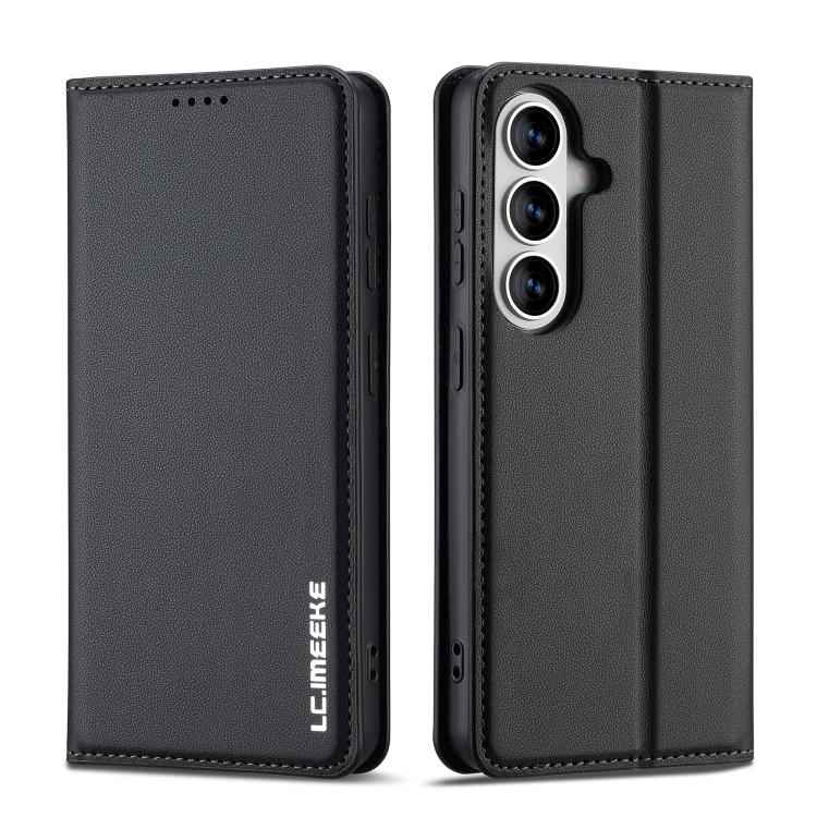 LC.IMEEKE L1 Series Frosted Fine Texture PU Phone Case, For Samsung Galaxy S26+ 5G, For Samsung Galaxy S26 Ultra 5G, For Samsung Galaxy S26 5G, For Samsung Galaxy S25 Edge 5G, For Samsung Galaxy S25 5G, For Samsung Galaxy S25+ 5G                       ...