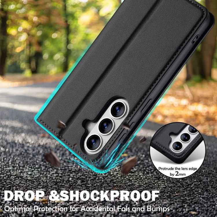 LC.IMEEKE L1 Series Frosted Fine Texture PU Phone Case, For Samsung Galaxy S26+ 5G, For Samsung Galaxy S26 Ultra 5G, For Samsung Galaxy S26 5G, For Samsung Galaxy S25 Edge 5G, For Samsung Galaxy S25 5G, For Samsung Galaxy S25+ 5G                       ...