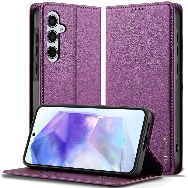 LC.IMEEKE L1 Series Frosted Fine Texture PU Phone Case, For Galaxy S26 FE 5G, For Samsung Galaxy S26+ 5G, For Samsung Galaxy S26 Ultra 5G, For Samsung Galaxy S26 5G, For Samsung Galaxy S25 Edge 5G, For Samsung Galaxy S25 5G, For Samsung Galaxy S25+ 5G ...