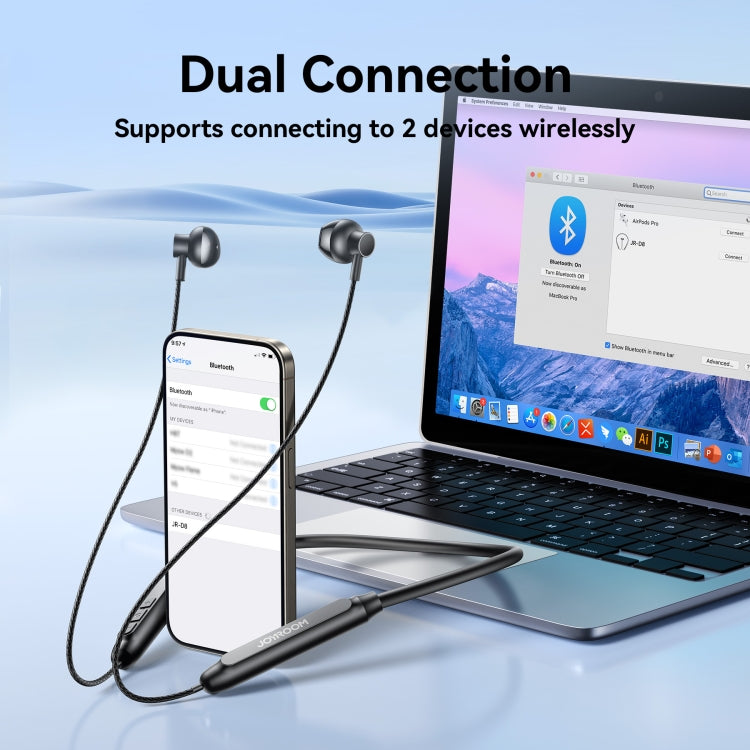 JOYROOM JR-D8 Neckband Wireless Bluetooth Sports Outdoor Earphone