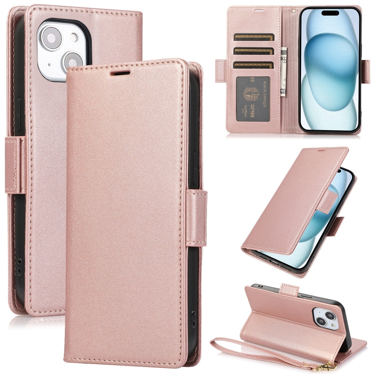 Side Buckle RFID Anti-theft Leather Phone Case