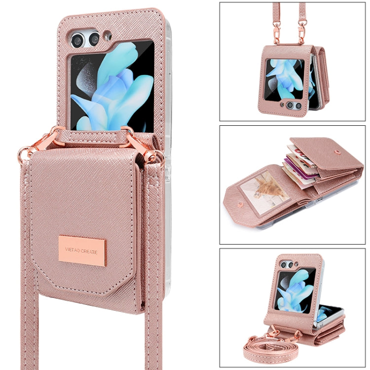 VIETAO Portable Organ Style Wallet PU Phone Case