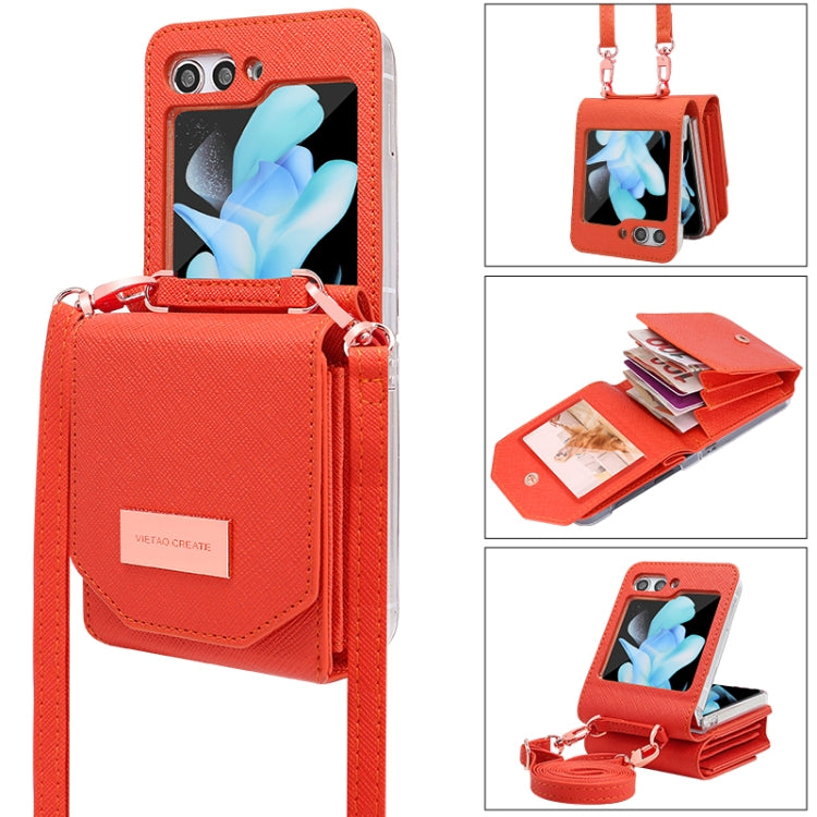 VIETAO Portable Organ Style Wallet PU Phone Case