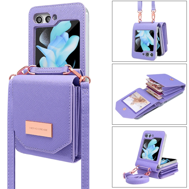 VIETAO Portable Organ Style Wallet PU Phone Case