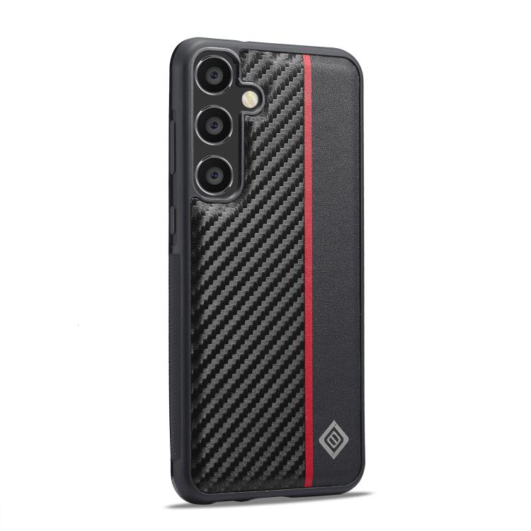 LC.IMEEKE 3 in 1 Carbon Fiber Texture Shockproof Phone Case, For Galaxy S26 FE 5G, For Samsung Galaxy S26+ 5G, For Samsung Galaxy S26 Ultra 5G, For Samsung Galaxy S26 5G, For Samsung Galaxy S25 5G, For Samsung Galaxy S25+ 5G                            ...