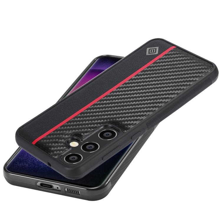 LC.IMEEKE 3 in 1 Carbon Fiber Texture Shockproof Phone Case, For Galaxy S26 FE 5G, For Samsung Galaxy S26+ 5G, For Samsung Galaxy S26 Ultra 5G, For Samsung Galaxy S26 5G, For Samsung Galaxy S25 5G, For Samsung Galaxy S25+ 5G                            ...