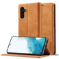 LC.IMEEKE Strong Magnetism Microfiber Leather Phone Case, For Galaxy S26 FE 5G, For Samsung Galaxy S26+ 5G, For Samsung Galaxy S26 Ultra 5G, For Samsung Galaxy S26 5G, For Samsung Galaxy S25 5G, For Samsung Galaxy S25+ 5G, For Samsung Galaxy S25 Ultra ...