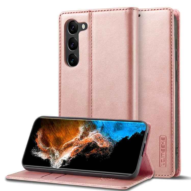 LC.IMEEKE Strong Magnetism Microfiber Leather Phone Case, For Samsung Galaxy S26+ 5G, For Samsung Galaxy S26 Ultra 5G, For Samsung Galaxy S26 5G, For Samsung Galaxy S25 5G, For Samsung Galaxy S25+ 5G, For Samsung Galaxy S25 Ultra 5G                    ...