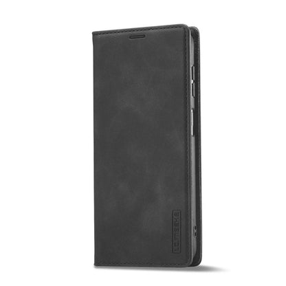 LC.IMEEKE Strong Magnetism Microfiber Leather Phone Case, For Galaxy S26 FE 5G, For Samsung Galaxy S26+ 5G, For Samsung Galaxy S26 Ultra 5G, For Samsung Galaxy S26 5G, For Samsung Galaxy S25 5G, For Samsung Galaxy S25+ 5G, For Samsung Galaxy S25 Ultra ...