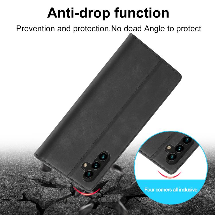 LC.IMEEKE Strong Magnetism Microfiber Leather Phone Case, For Galaxy S26 FE 5G, For Samsung Galaxy S26+ 5G, For Samsung Galaxy S26 Ultra 5G, For Samsung Galaxy S26 5G, For Samsung Galaxy S25 5G, For Samsung Galaxy S25+ 5G, For Samsung Galaxy S25 Ultra ...