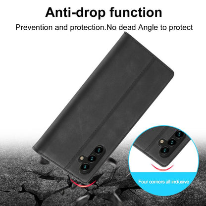LC.IMEEKE Strong Magnetism Microfiber Leather Phone Case, For Galaxy S26 FE 5G, For Samsung Galaxy S26+ 5G, For Samsung Galaxy S26 Ultra 5G, For Samsung Galaxy S26 5G, For Samsung Galaxy S25 5G, For Samsung Galaxy S25+ 5G, For Samsung Galaxy S25 Ultra ...