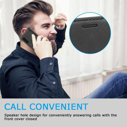 LC.IMEEKE Strong Magnetism Microfiber Leather Phone Case, For Galaxy S26 FE 5G, For Samsung Galaxy S26+ 5G, For Samsung Galaxy S26 Ultra 5G, For Samsung Galaxy S26 5G, For Samsung Galaxy S25 5G, For Samsung Galaxy S25+ 5G, For Samsung Galaxy S25 Ultra ...