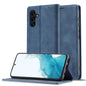 LC.IMEEKE Strong Magnetism Microfiber Leather Phone Case, For Galaxy S26 FE 5G, For Samsung Galaxy S26+ 5G, For Samsung Galaxy S26 Ultra 5G, For Samsung Galaxy S26 5G, For Samsung Galaxy S25 5G, For Samsung Galaxy S25+ 5G, For Samsung Galaxy S25 Ultra ...