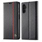 LC.IMEEKE Carbon Fiber Leather Phone Case, For Galaxy S26 FE 5G, For Samsung Galaxy S26+ 5G, For Samsung Galaxy S26 Ultra 5G, For Samsung Galaxy S26 5G, For Samsung Galaxy S25 Edge 5G, For Samsung Galaxy S25 5G, For Samsung Galaxy S25+ 5G              ...