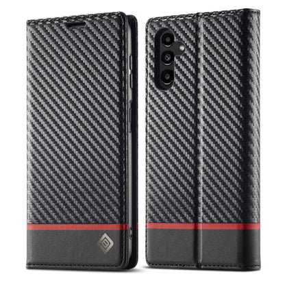 LC.IMEEKE Carbon Fiber Leather Phone Case, For Galaxy S26 FE 5G, For Samsung Galaxy S26+ 5G, For Samsung Galaxy S26 Ultra 5G, For Samsung Galaxy S26 5G, For Samsung Galaxy S25 Edge 5G, For Samsung Galaxy S25 5G, For Samsung Galaxy S25+ 5G              ...