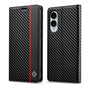 LC.IMEEKE Carbon Fiber Leather Phone Case, For Galaxy S26 FE 5G, For Samsung Galaxy S26+ 5G, For Samsung Galaxy S26 Ultra 5G, For Samsung Galaxy S26 5G, For Samsung Galaxy S25 Edge 5G, For Samsung Galaxy S25 5G, For Samsung Galaxy S25+ 5G              ...