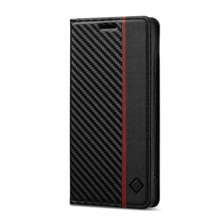 LC.IMEEKE Carbon Fiber Leather Phone Case, For Samsung Galaxy S26+ 5G, For Samsung Galaxy S26 Ultra 5G, For Samsung Galaxy S26 5G, For Samsung Galaxy S25 Edge 5G, For Samsung Galaxy S25 5G, For Samsung Galaxy S25+ 5G, For Samsung Galaxy S25 Ultra 5G   ...