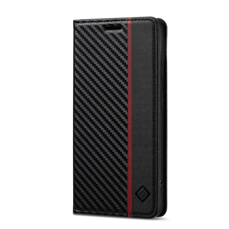 LC.IMEEKE Carbon Fiber Leather Phone Case, For Galaxy S26 FE 5G, For Samsung Galaxy S26+ 5G, For Samsung Galaxy S26 Ultra 5G, For Samsung Galaxy S26 5G, For Samsung Galaxy S25 Edge 5G, For Samsung Galaxy S25 5G, For Samsung Galaxy S25+ 5G              ...