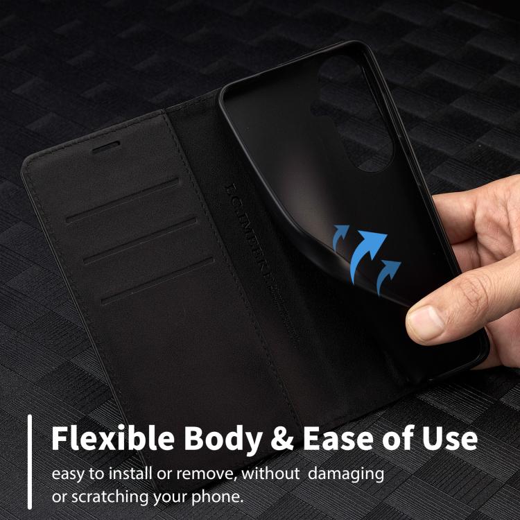 LC.IMEEKE Carbon Fiber Leather Phone Case, For Galaxy S26 FE 5G, For Samsung Galaxy S26+ 5G, For Samsung Galaxy S26 Ultra 5G, For Samsung Galaxy S26 5G, For Samsung Galaxy S25 Edge 5G, For Samsung Galaxy S25 5G, For Samsung Galaxy S25+ 5G              ...
