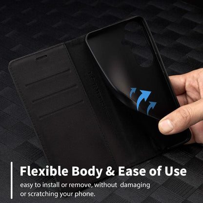 LC.IMEEKE Carbon Fiber Leather Phone Case, For Galaxy S26 FE 5G, For Samsung Galaxy S26+ 5G, For Samsung Galaxy S26 Ultra 5G, For Samsung Galaxy S26 5G, For Samsung Galaxy S25 Edge 5G, For Samsung Galaxy S25 5G, For Samsung Galaxy S25+ 5G              ...