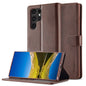 LC.IMEEKE Calf Texture Leather Phone Case, For Galaxy S26 FE 5G, For Samsung Galaxy S26+ 5G, For Samsung Galaxy S26 Ultra 5G, For Samsung Galaxy S26 5G, For Samsung Galaxy S25 FE 5G, For Samsung Galaxy S25 Edge 5G, For Samsung Galaxy S25 5G            ...
