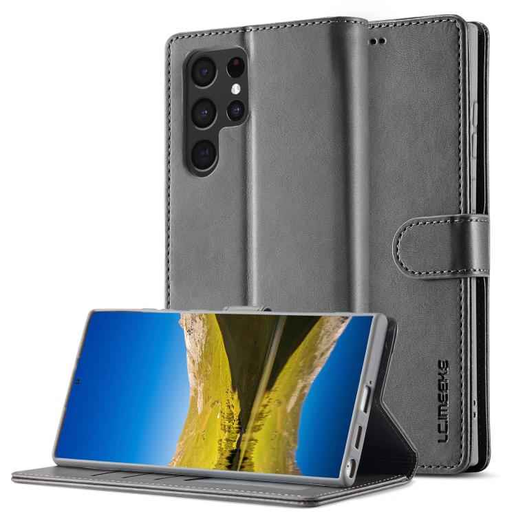 LC.IMEEKE Calf Texture Leather Phone Case, For Samsung Galaxy S26+ 5G, For Samsung Galaxy S26 Ultra 5G, For Samsung Galaxy S26 5G, For Samsung Galaxy S25 FE 5G, For Samsung Galaxy S25 Edge 5G, For Samsung Galaxy S25 5G, For Samsung Galaxy S25+ 5G      ...