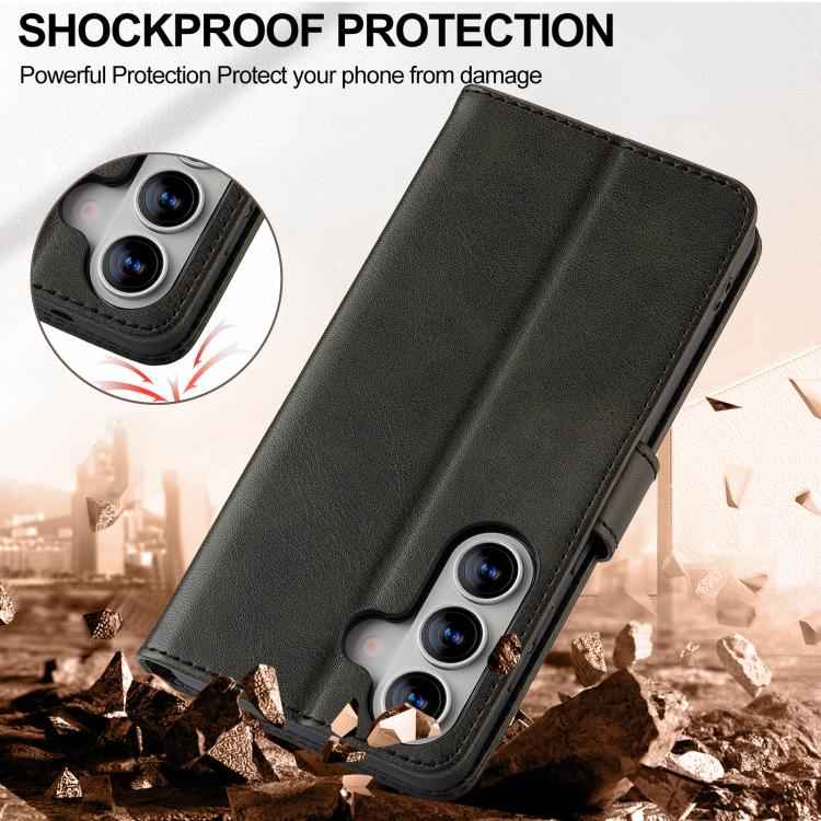 LC.IMEEKE Calf Texture Leather Phone Case, For Samsung Galaxy S26+ 5G, For Samsung Galaxy S26 Ultra 5G, For Samsung Galaxy S26 5G, For Samsung Galaxy S25 FE 5G, For Samsung Galaxy S25 Edge 5G, For Samsung Galaxy S25 5G, For Samsung Galaxy S25+ 5G      ...