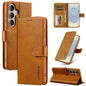 LC.IMEEKE Calf Texture Leather Phone Case, For Galaxy S26 FE 5G, For Samsung Galaxy S26+ 5G, For Samsung Galaxy S26 Ultra 5G, For Samsung Galaxy S26 5G, For Samsung Galaxy S25 FE 5G, For Samsung Galaxy S25 Edge 5G, For Samsung Galaxy S25 5G            ...