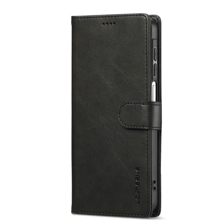 LC.IMEEKE Calf Texture Leather Phone Case, For Galaxy S26 FE 5G, For Samsung Galaxy S26+ 5G, For Samsung Galaxy S26 Ultra 5G, For Samsung Galaxy S26 5G, For Samsung Galaxy S25 FE 5G, For Samsung Galaxy S25 Edge 5G, For Samsung Galaxy S25 5G            ...
