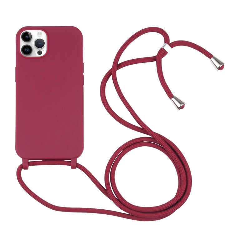 Candy Colors TPU Protective Phone Case with Lanyard