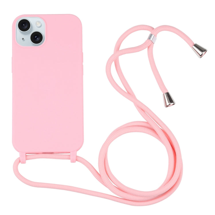 Candy Colors TPU Protective Phone Case with Lanyard