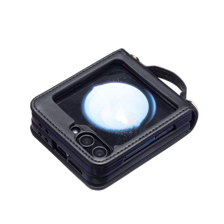 V-shaped Crossbody Lanyard Leather Phone Case