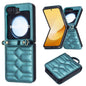 V-shaped Crossbody Lanyard Leather Phone Case, For Galaxy Z Flip8 5G, For Samsung Galaxy Z Flip7 FE / Flip6, For Samsung Galaxy Z Flip7, For Samsung Galaxy Z Flip5, For Samsung Galaxy Z Flip4, For Samsung Galaxy Z Flip3