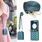 Wave-shaped Crossbody Lanyard Leather Phone Case, For Galaxy Z Flip8 5G, For Samsung Galaxy Z Flip7 FE / Flip6, For Samsung Galaxy Z Flip7, For Samsung Galaxy Z Flip5, For Samsung Galaxy Z Flip4, For Samsung Galaxy Z Flip3