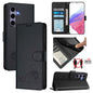 Cat Rat Embossed Pattern RFID Leather Phone Case with Lanyard, For Galaxy S26 FE 5G, For Samsung Galaxy S26+ 5G, For Samsung Galaxy S26 Edge 5G, For Samsung Galaxy S26 Ultra 5G, For Samsung Galaxy S26 5G, For Samsung Galaxy S25 Edge 5G                 ...