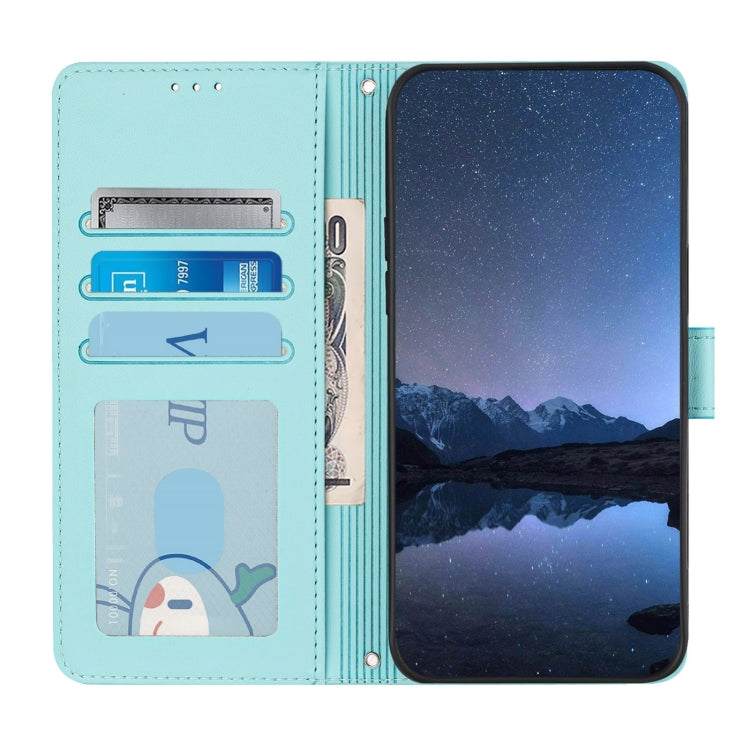 Cat Rat Embossed Pattern RFID Leather Phone Case with Lanyard, For Samsung Galaxy S25 Ultra 5G, For Samsung Galaxy S24 FE 5G