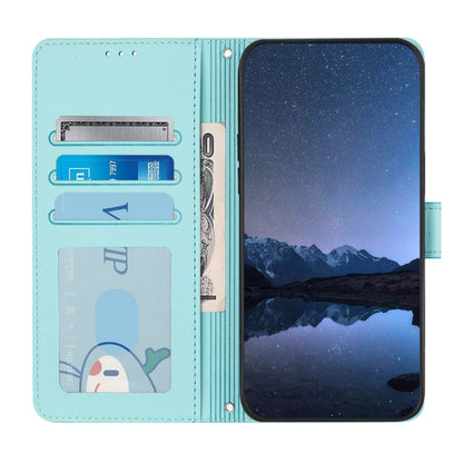 Cat Rat Embossed Pattern RFID Leather Phone Case with Lanyard, For Samsung Galaxy S25 Ultra 5G, For Samsung Galaxy S24 FE 5G