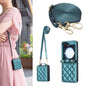 Rhombus-shaped Crossbody Lanyard Leather Phone Case, For Galaxy Z Flip8 5G, For Samsung Galaxy Z Flip7 FE / Flip6, For Samsung Galaxy Z Flip7, For Samsung Galaxy Z Flip5, For Samsung Galaxy Z Flip4, For Samsung Galaxy Z Flip3