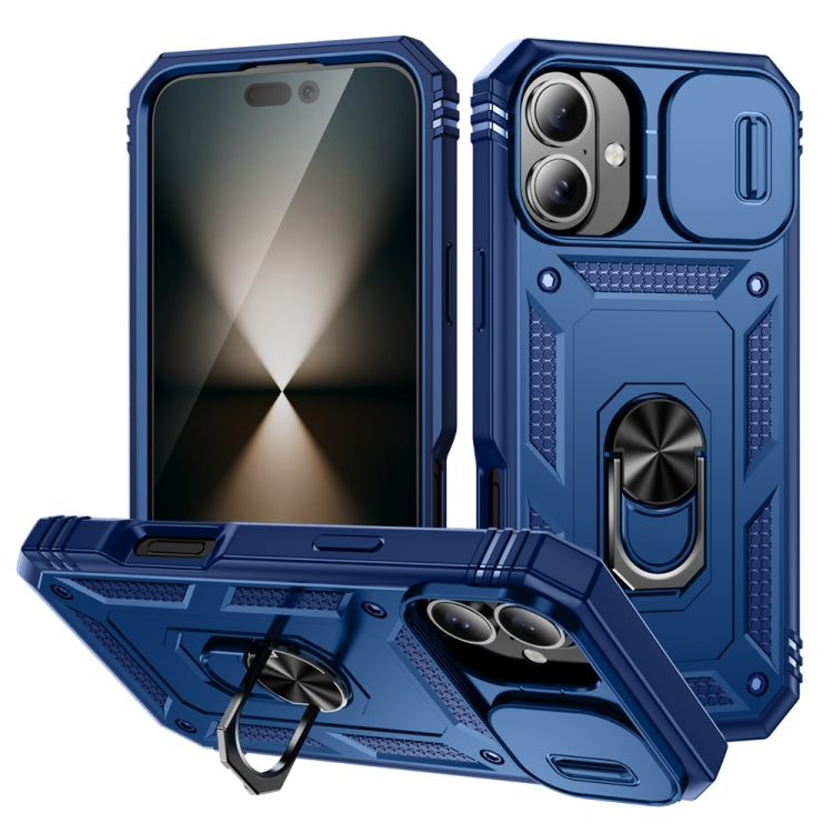 Sliding Camshield TPU + PC Phone Case with Holder