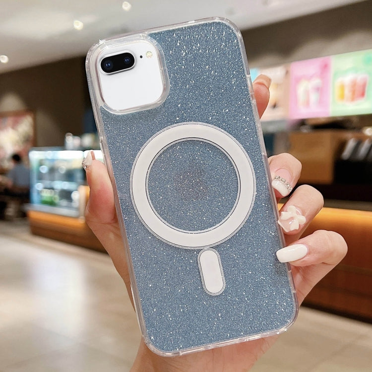 Acrylic Transparent Glitter MagSafe Phone Case
