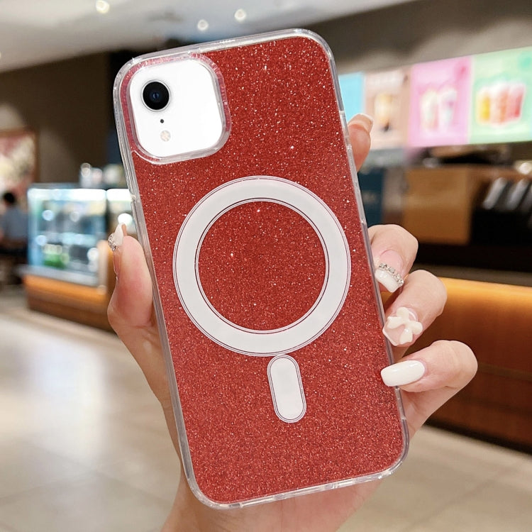 Acrylic Transparent Glitter MagSafe Phone Case