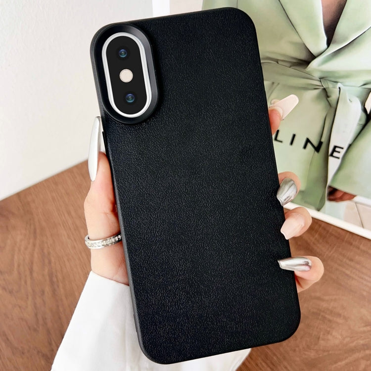 Leather Texture TPU Full Coverage Phone Case