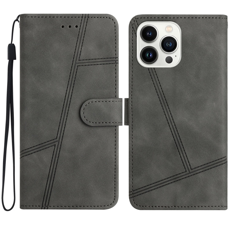 Skin-feel Stitching Leather Phone Case