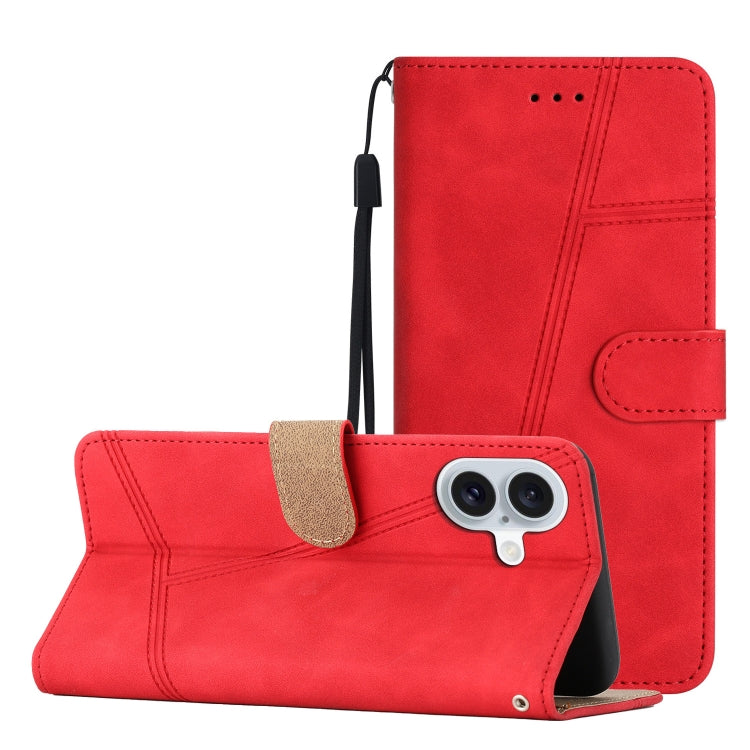 Skin-feel Stitching Leather Phone Case